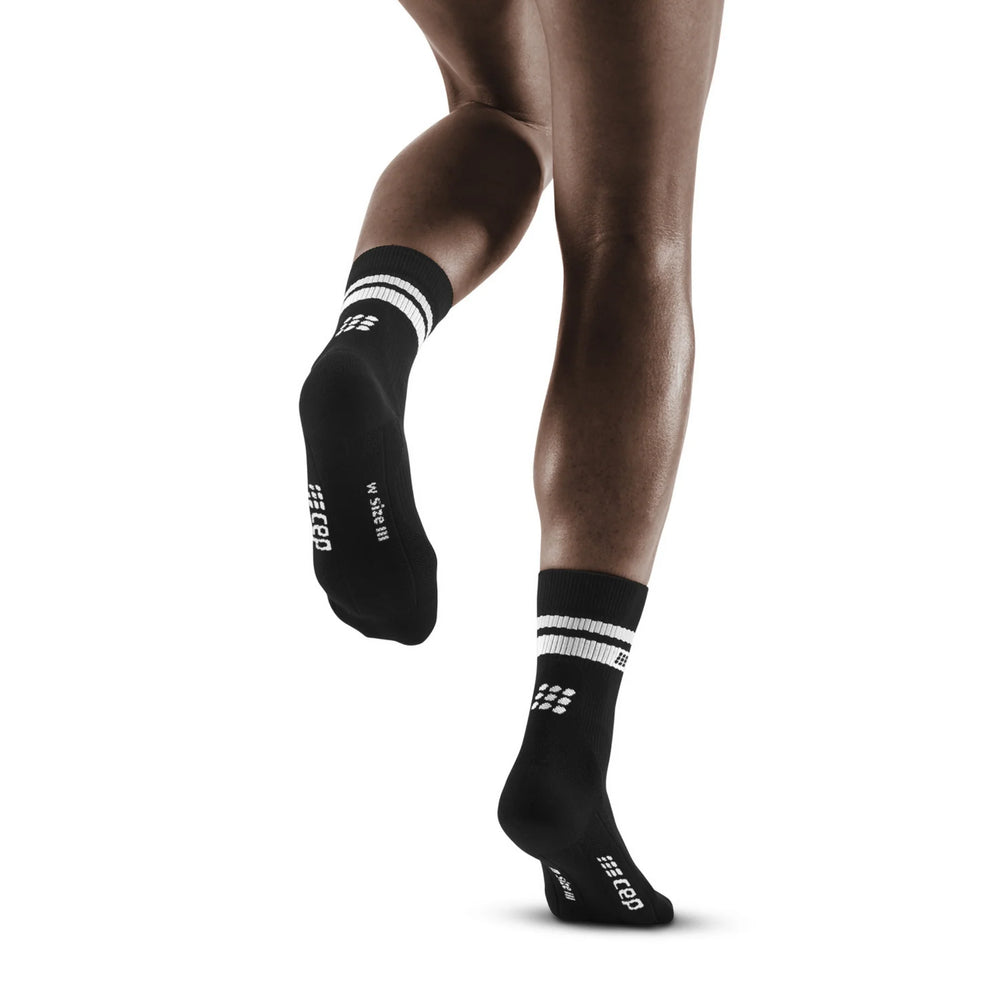80's Mid Cut Compression Socks, Women