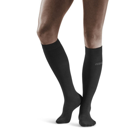 Commuter Tall Compression Socks, Women, Black