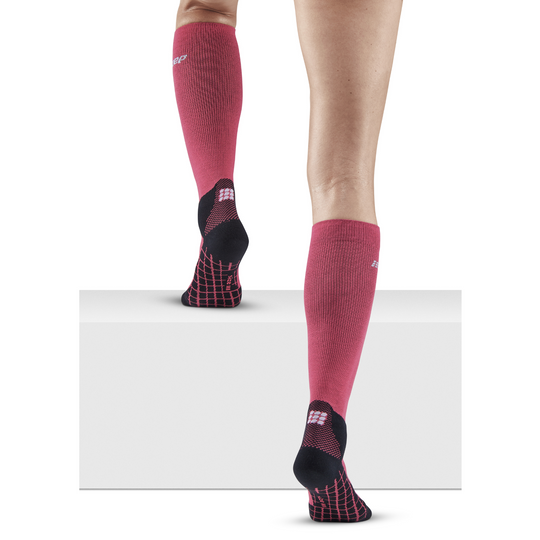 Hiking Light Merino Tall Compression Socks, Women