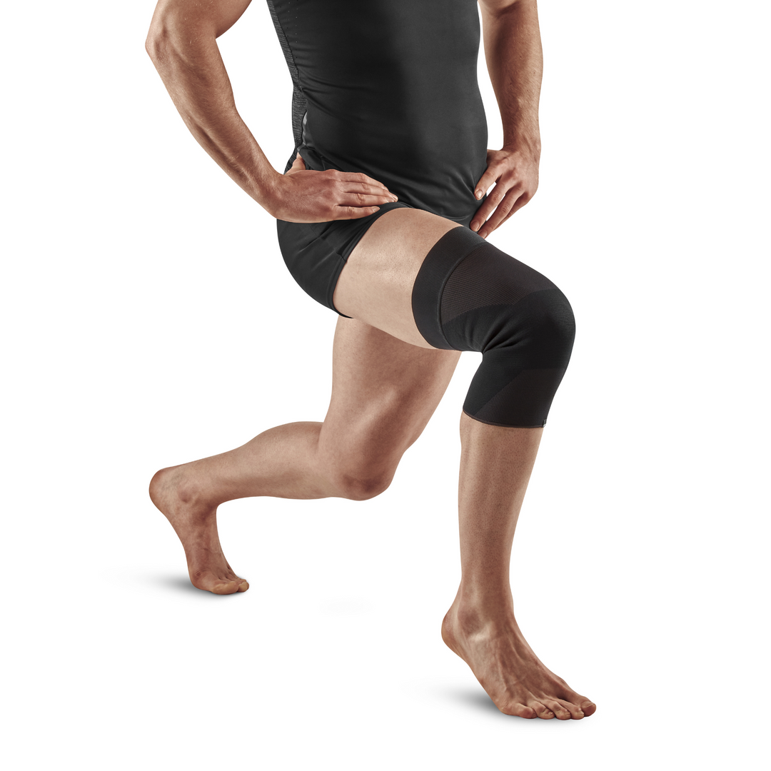 Mid Support Knee Sleeve, Black-Mid