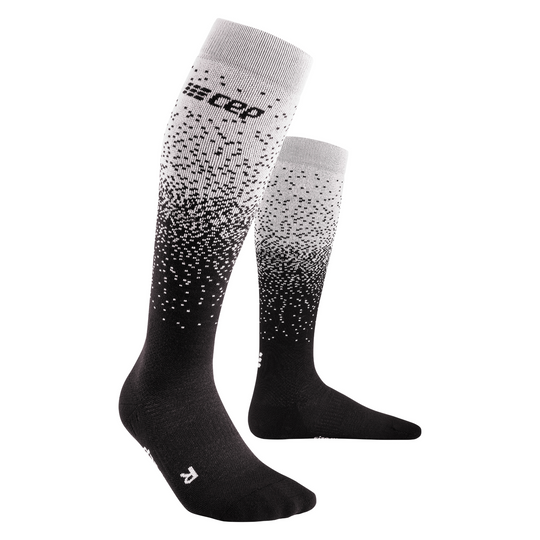 Ski Snowfall Tall Compression Socks, Women