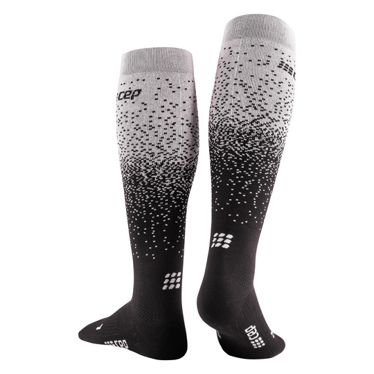 Ski Snowfall Tall Compression Socks, Women