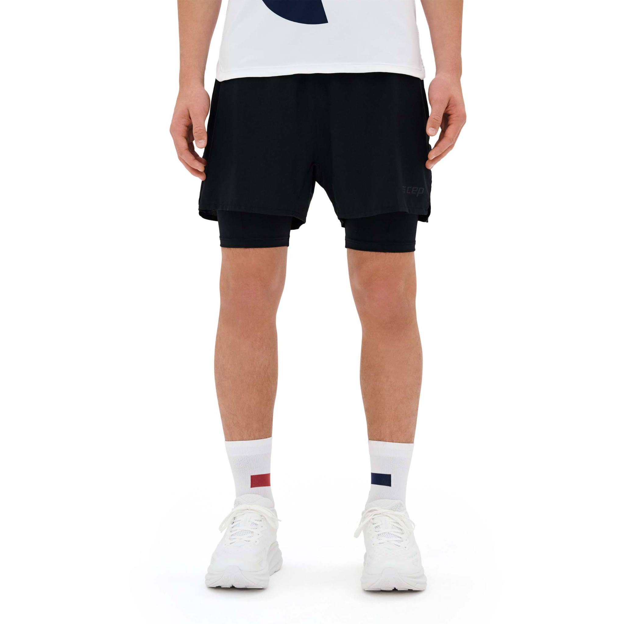新品未開封✳︎CEP run 2 in 1 shorts 3.0 the-run-shorts-2in1-black-m-