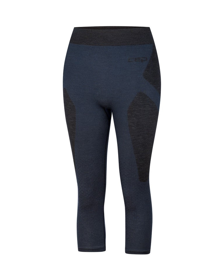 SKI MERINO BASE LAYER TIGHTS 3/4, 2.0, Women