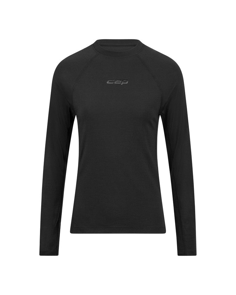 CORE RUN MERINO BASE LAYER SHIRT - LONG SLEEVE, Women