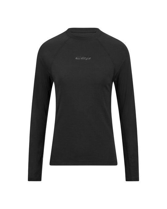 CORE RUN MERINO BASE LAYER SHIRT - LONG SLEEVE, Women