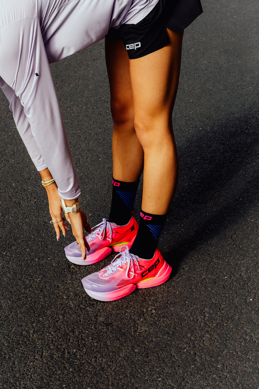 CORE RUN COMPRESSION SOCKS 5.0 - Edt.Vertical - MID CUT, MEN