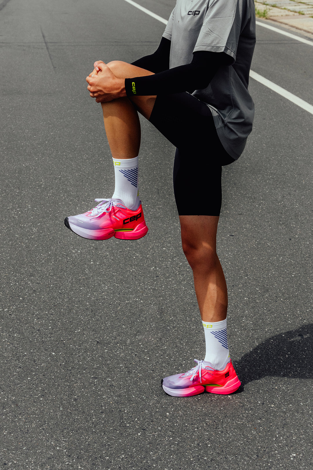 CORE RUN COMPRESSION SOCKS 5.0 - Edt.Vertical - MID CUT, MEN