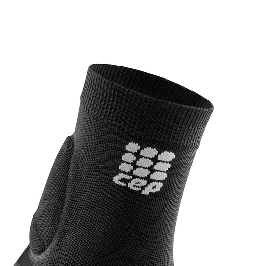 Achilles Support Short Socks, Women, Black, Detail