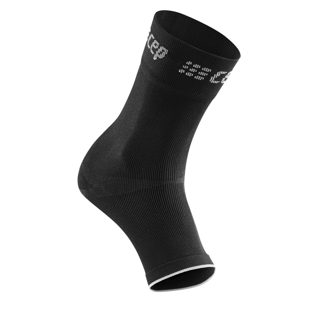 Compression Ankle Sleeve, Black, Front View