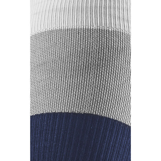 Hiking Light Merino Tall Compression Socks, Women. Marineblue/Grey, Detail 5