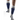 Hiking Light Merino Tall Compression Socks, Men, Marinenlue/Grey, Back View Model
