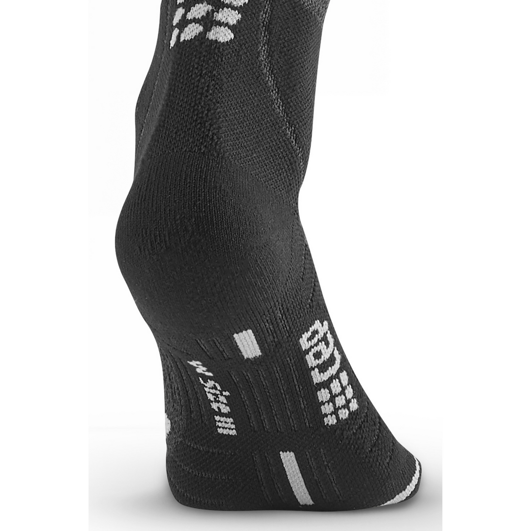 Hiking Merino Mid Cut Compression Socks, Men, Stonegrey/Grey, Detail 2
