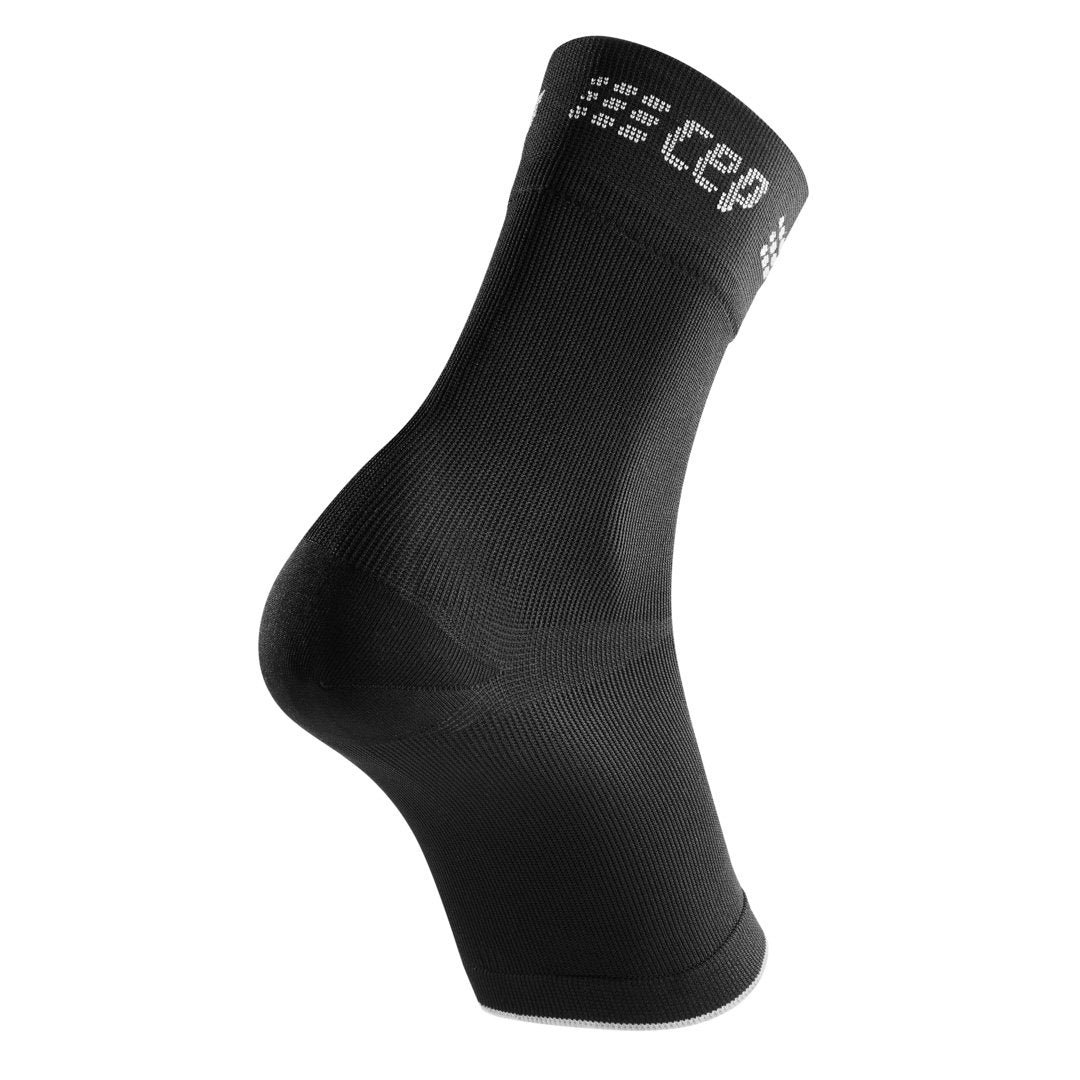 Compression Ankle Sleeve, Black, Back View