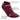 The Run No Show Socks 4.0, Women, Dark Red