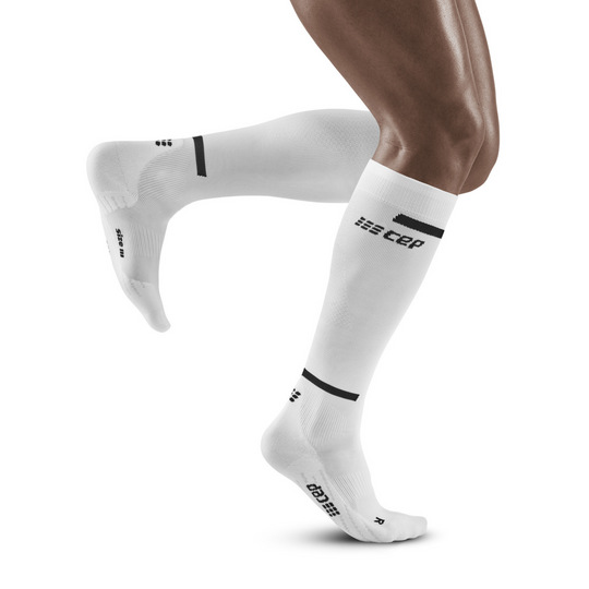 The Run Compression Tall Socks 4.0, Men, White