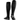 Ski Ultralight Tall Compression Socks, Women, Black/Dark Grey, Back View