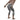 Ski Touring 3/4 Base Tights, Men, Grey - Back View Model