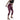 Ski Touring 3/4 Base Tights, Women, Violet - Front View Model