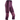 Ski Touring 3/4 Base Tights, Women, Violet - Front View