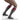 Ski Thermo Merino Socks, Women, Grey/Red - Back View Model