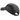 Run Cap, Black, Back View