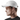 Run Cap, White, Side View Model, Men