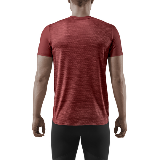 Run Shirt Short Sleeve, Men, Back View Model