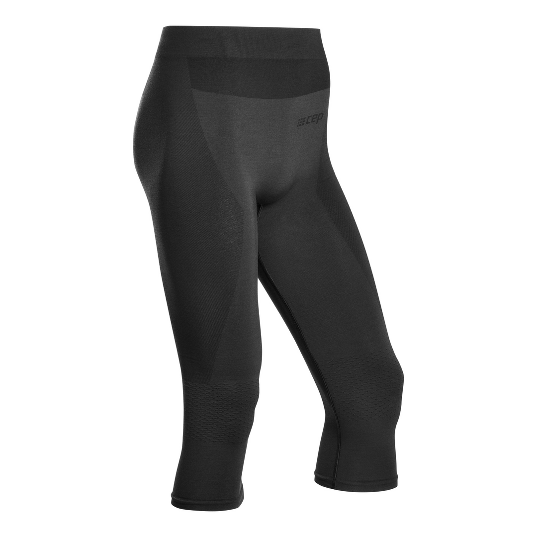 Ski Merino ¾ Base Tights for Men CEP Athletic Compression